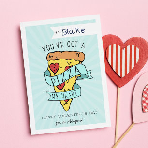Pizza My Heart Valentinstag Card Einladung