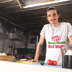 Pizza nicht Krieg T-Shirt