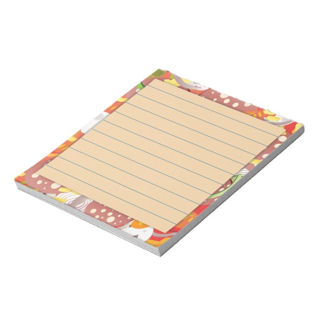 Pizza Notizblock (Rotiert)