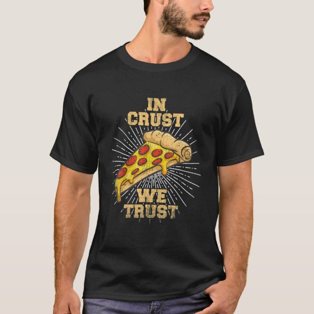 Pizza Novelty Food/Pizza L T-Shirt (Vorderseite)