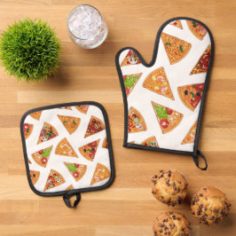 Pizza   ofenhandschuh & Topflappen-Set
