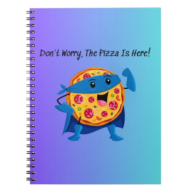 Pizza Pal Notebook Notizblock (Vorderseite)