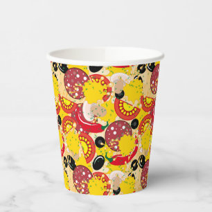 Pizza Pappbecher