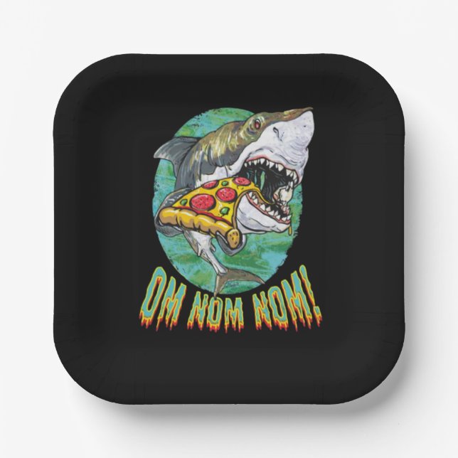 Pizza Pappteller (Vorderseite)