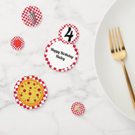Pizza Party Confetti Tischdekor Konfetti