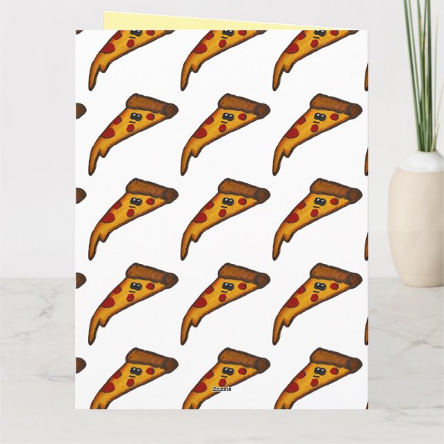 Pizza-Party Danke (Rückseite)
