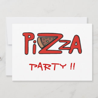 Pizza-Party Einladung