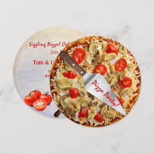 Pizza-Party Einladung