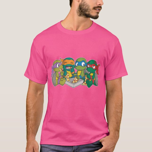 Pizza-Party-Geschenk T-Shirt (Vorderseite)