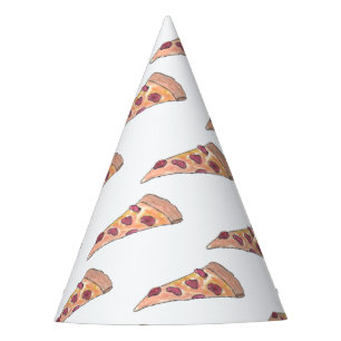 "Pizza Party" Hasen Partyhütchen