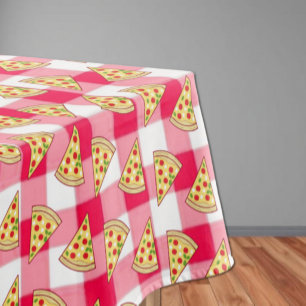 Pizza-Party Kindergeburtstag Tischdecke