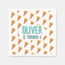 Pizza-Party Serviette