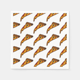 Pizza-Party-Serviette Serviette