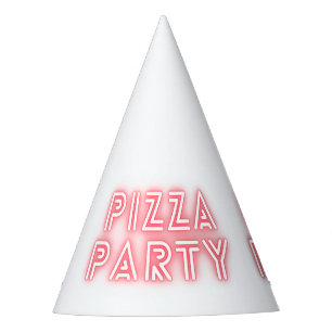 Pizza Party Simple Partyhütchen