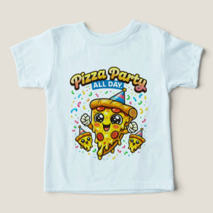 Pizza Party toute la journée – T-shirt Pizza dessi