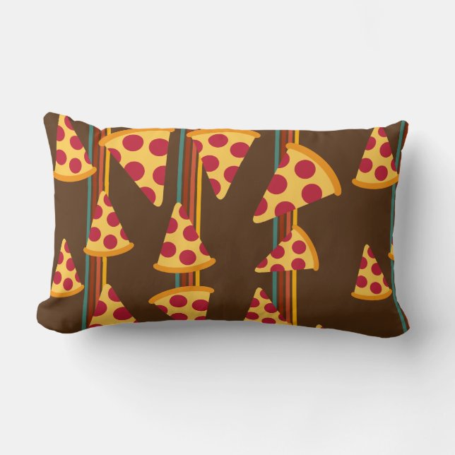 PIZZA-PATTER-PILLOW LENDENKISSEN (Vorderseite)
