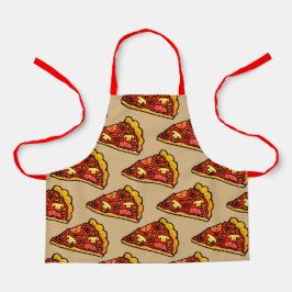 Pizza pattern Kids' Schürze
