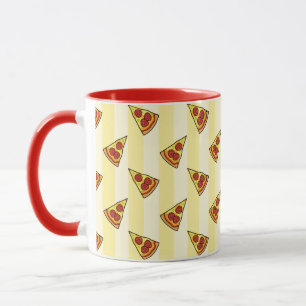 Pizza Pattern Tasse