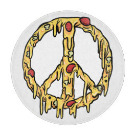 Pizza Peace Schneidebrett