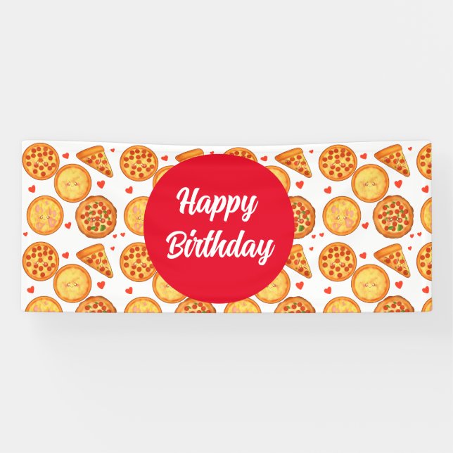 Pizza Peperroni, Käse und Margherita Banner (Horizontal)