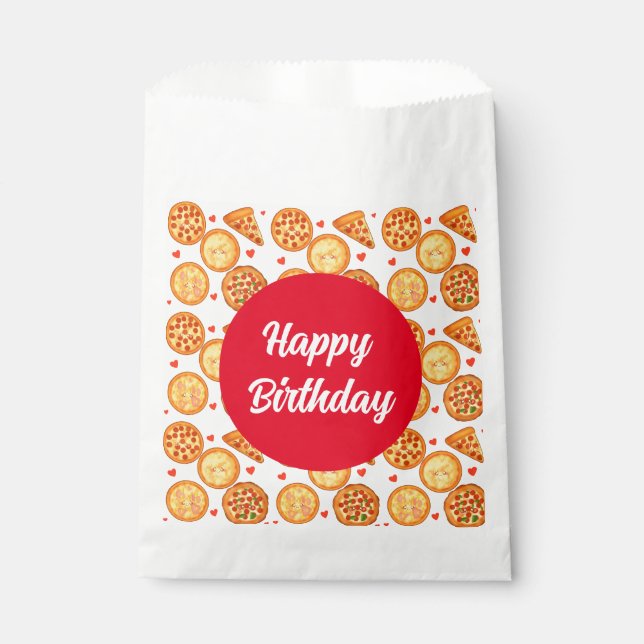 Pizza Peperroni, Käse und Margherita Geschenktütchen (Vorderseite)