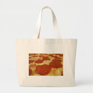 Pizza pepperoni jumbo stoffbeutel