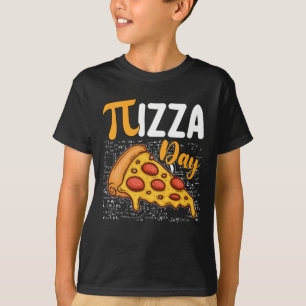 Pizza Pi-Tag Mathe Mathematikliebhaber T-Shirt