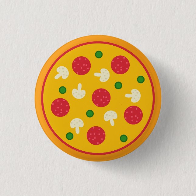 Pizza Pie Button (Vorderseite)