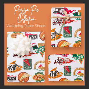 Pizza Pie Collection Packpapier Blätter