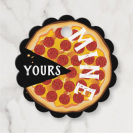Pizza Pizza Funny pepperoni niedliche Zitronenschw Geschenkanhänger