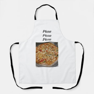 Pizza Pizza Pizza Alles-über-Print Schürze