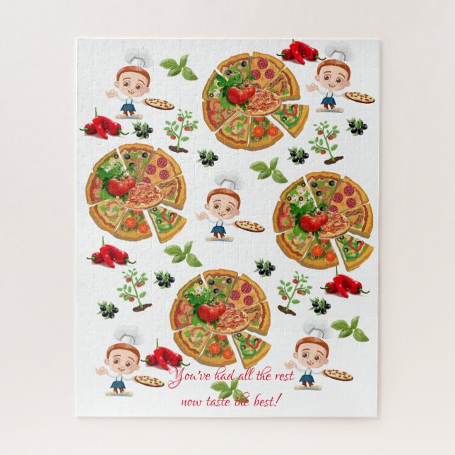 Pizza Pizza Puzzles (Vertical)