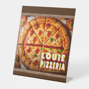 Pizza Pizzeria Design Sockelschild