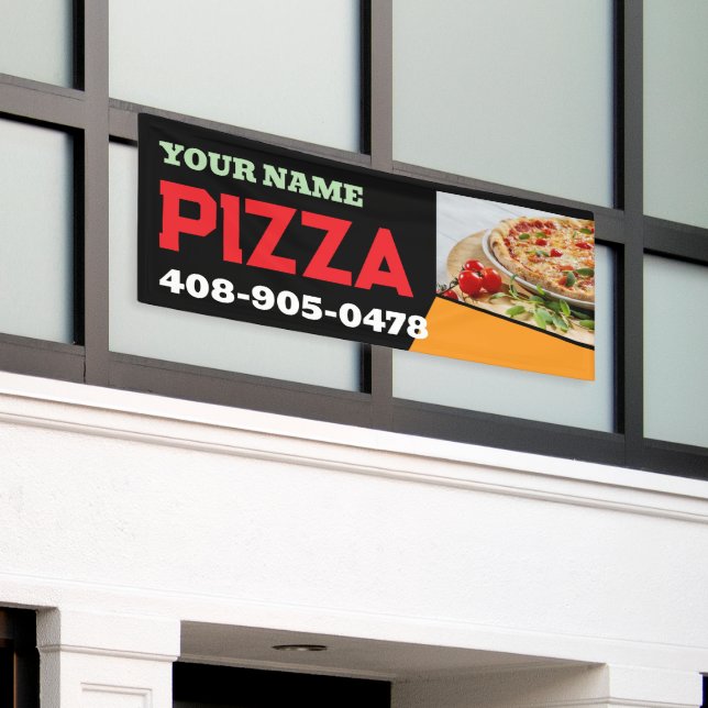 Pizza Place Custom Banner (Äußeres Gebäude)