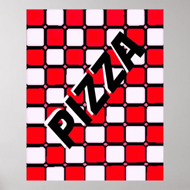 PIZZA POSTER (Vorne)
