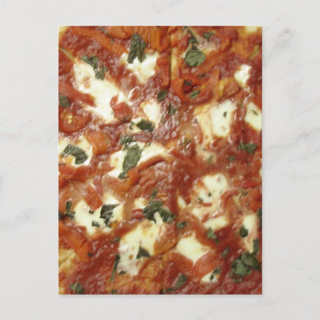 Pizza! Postkarte (Vorderseite)