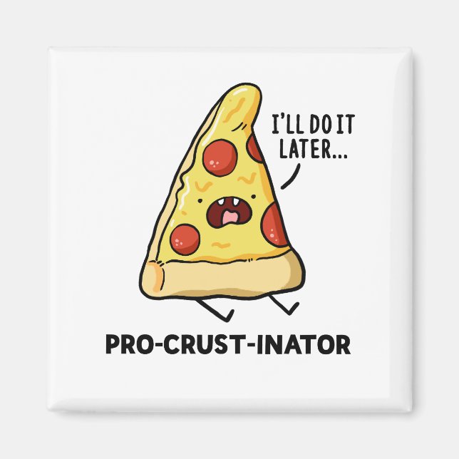 Pizza Pun Magnet (Vorne)