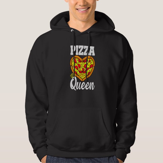 Pizza Queen  Pizza Chef Hoodie (Vorderseite)