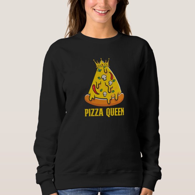 Pizza Queen Sweatshirt (Vorderseite)
