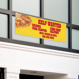Pizza Restaurant Anpassen Hilfe Gewollt Jobs Banner