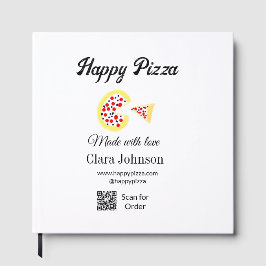 Pizza restaurant cafe pizzeria scan QR code order Gästebuch