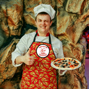 Pizza Restaurant individuell anpassen Detaillierte Schürze