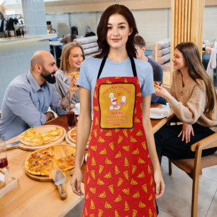 Pizza Restaurant individuell anpassen Detaillierte Schürze