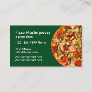 Pizza-Restaurant-Kupon Rabattkarte