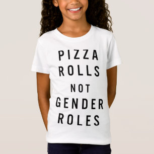 Pizza Rolls Not Gender Roles LGBT-Q Alleinpreise E T-Shirt
