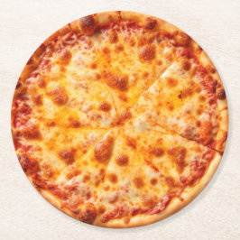 Pizza Runder Pappuntersetzer