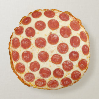 Pizza Rundes Kissen