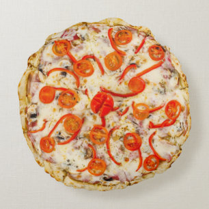 Pizza Rundes Kissen