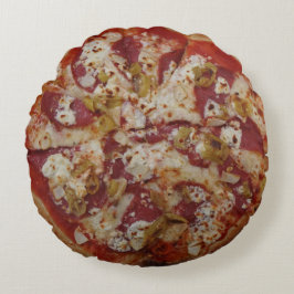 Pizza Rustica Rundes Kissen