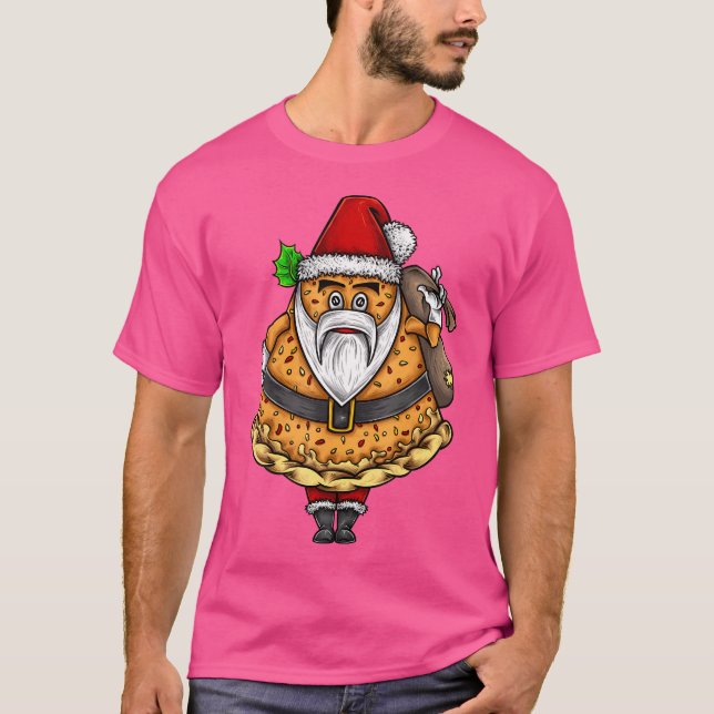 Pizza Santa T-Shirt (Vorderseite)